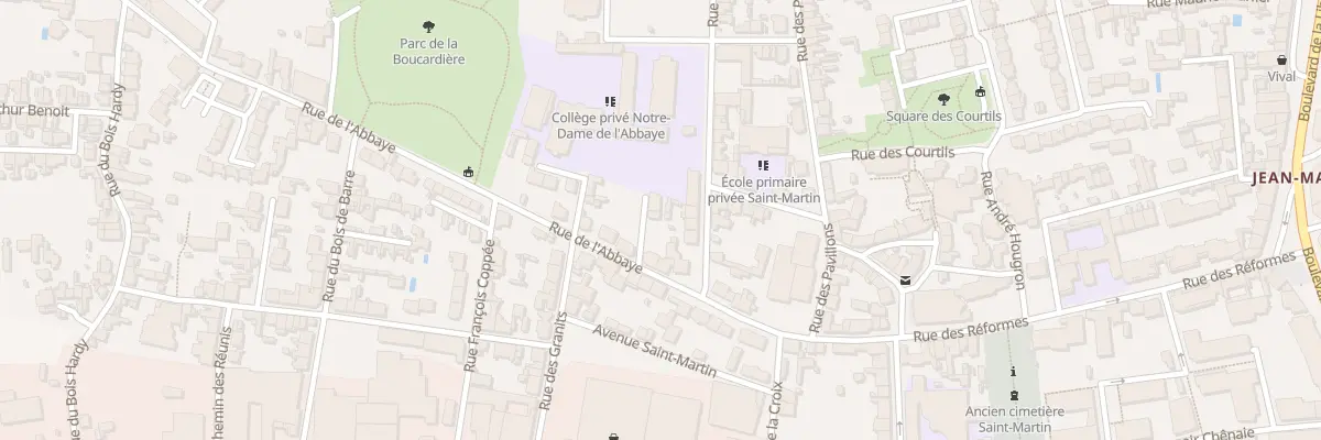 Plan du 32B Rue de l’Abbaye à Nantes