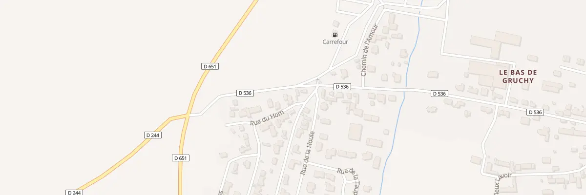 Plan du 5221 Les Landelles à Blainville-sur-Mer