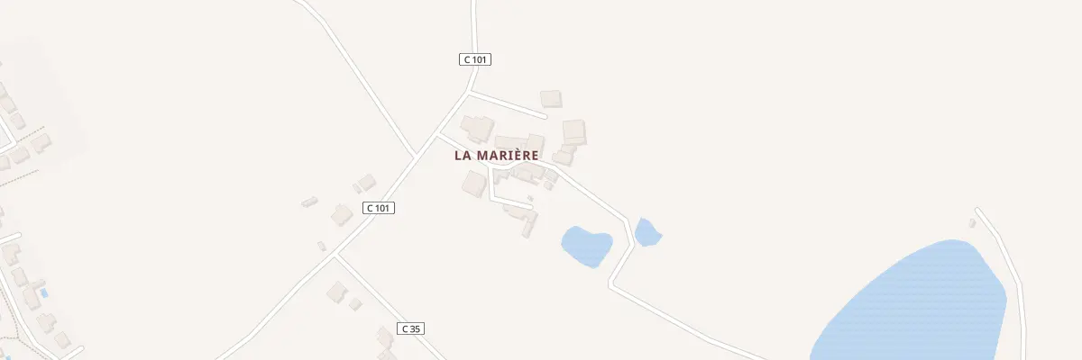 Plan du 8 La Marière à Aizenay