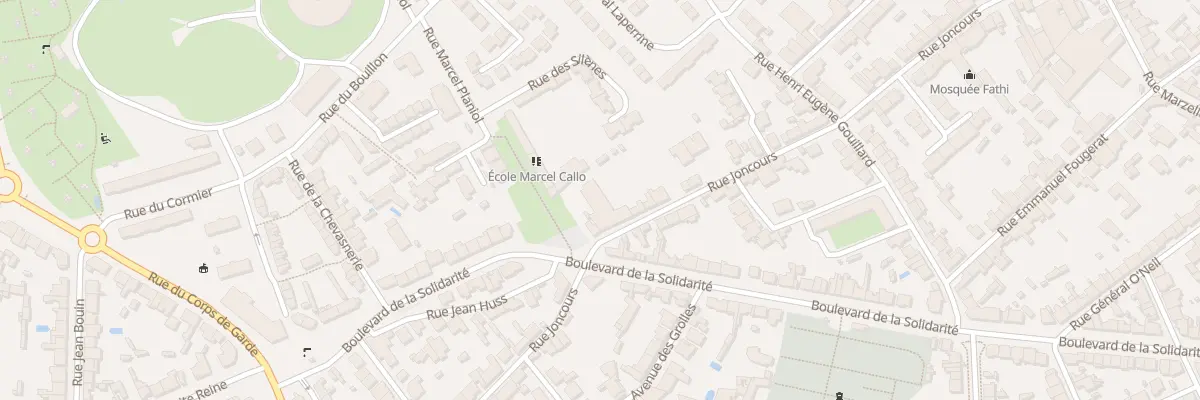 Plan du 172 Rue Joncours à Nantes
