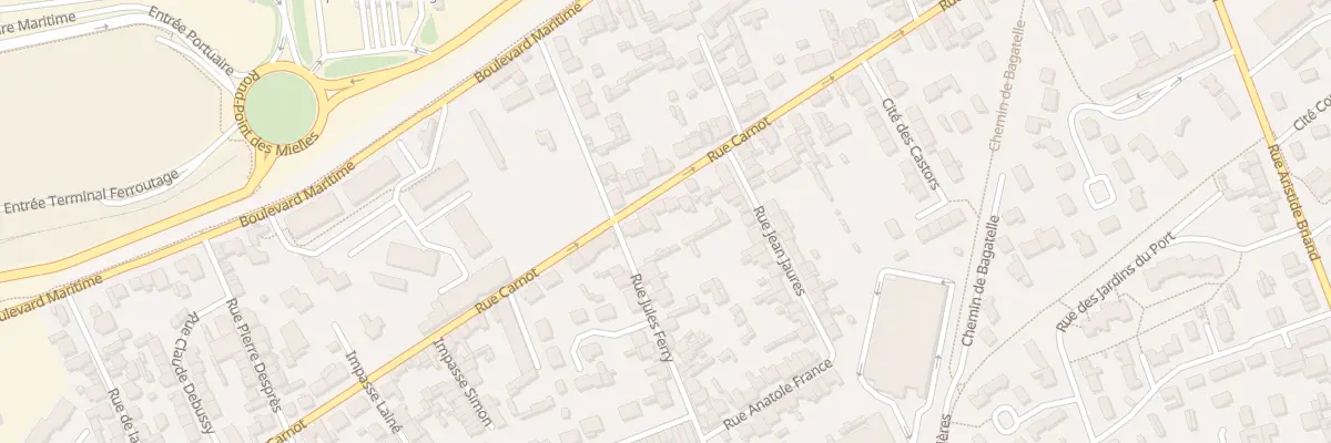 Plan du 178B Rue Carnot - Tourlaville à Cherbourg-en-Cotentin