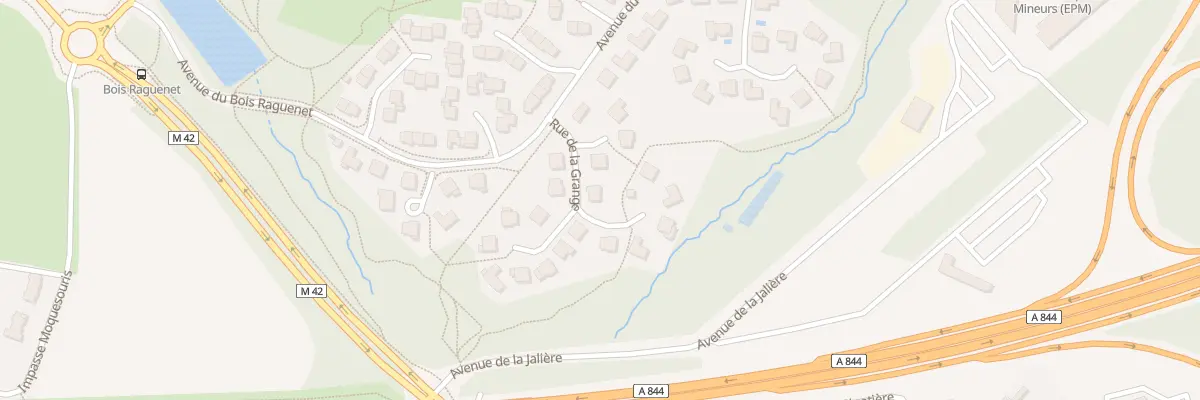 Plan du 5 Rue de la Grange à Orvault