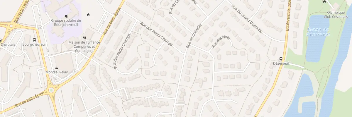 Plan du 141 Rue de Clairville à Cesson-Sévigné