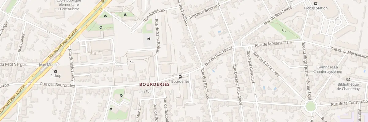 Plan du 91B Rue des Pavillons à Nantes