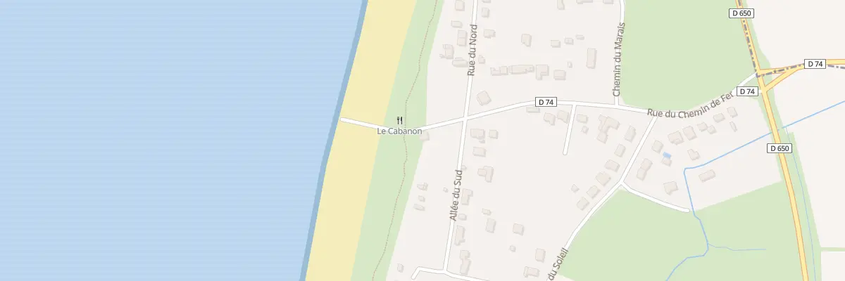 Plan du 23 Rte du Chemin de Fer Anneville à Gouville-sur-Mer