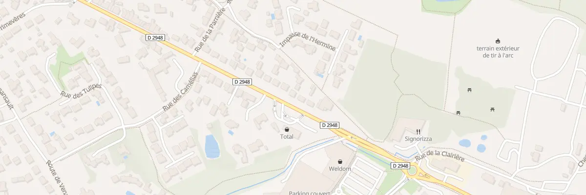 Plan du 99 Rue de la roche à Aizenay