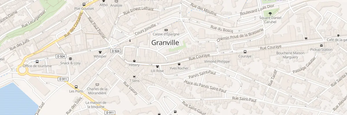Plan du 13 Rue Commandant Yvon à Granville