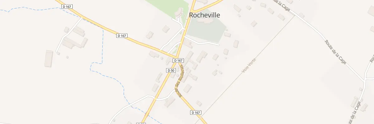 Plan du 1 Rte des Riolleries à Rocheville