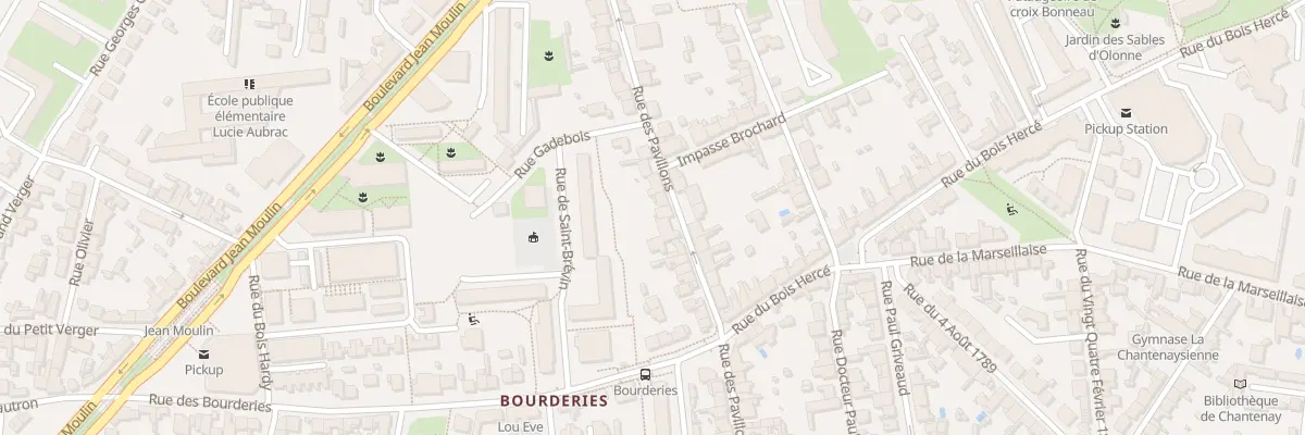 Plan du 105 Rue des Pavillons à Nantes