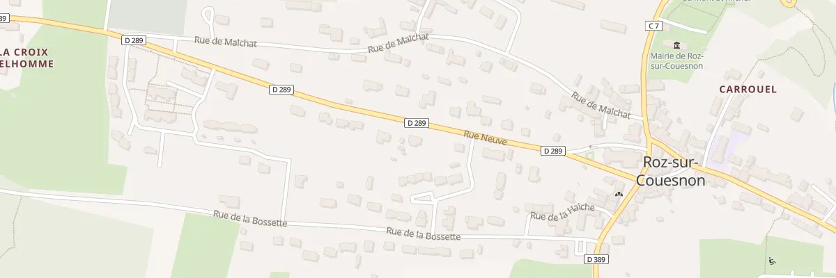 Plan du 9 Rue Neuve à Roz-sur-Couesnon