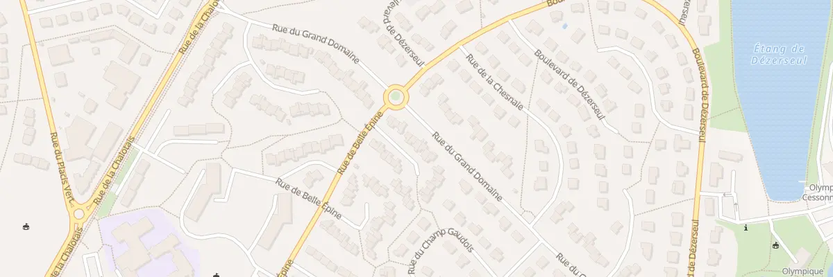 Plan du 9 Rue de Belle Epine à Cesson-Sévigné
