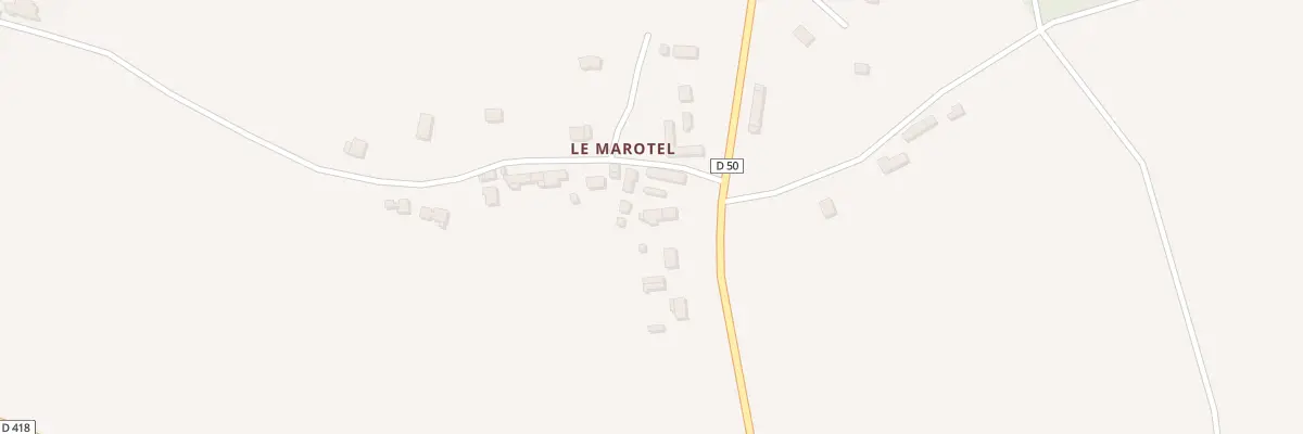 Plan du 65 Rte Hameau Marotel à Rocheville