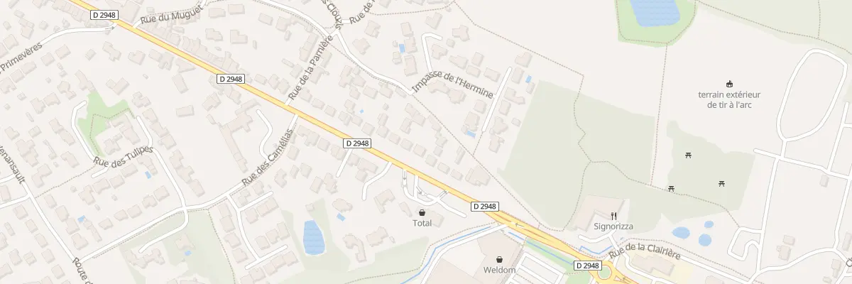 Plan du 97 Rue de la roche à Aizenay