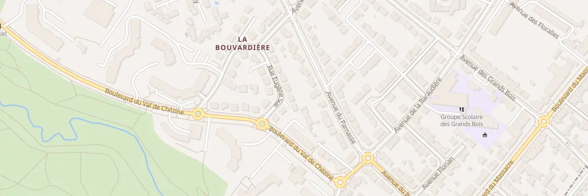 Plan du 8 Rue Eugène Sue à Saint-Herblain