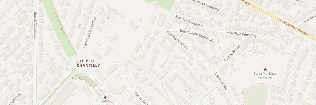 Plan du 29 Rue des Verts Prés à Orvault
