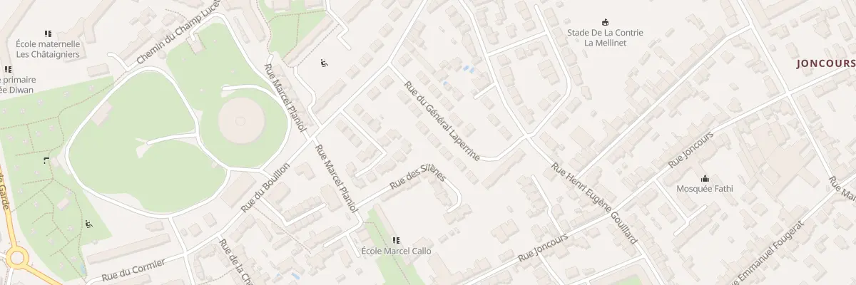 Plan du 21 Rue Gal Laperrine à Nantes