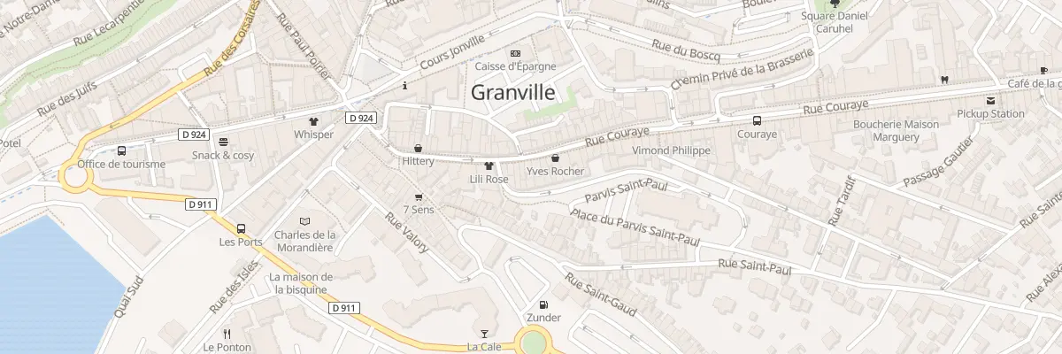 Plan du 9 Rue Charles Guillebot à Granville