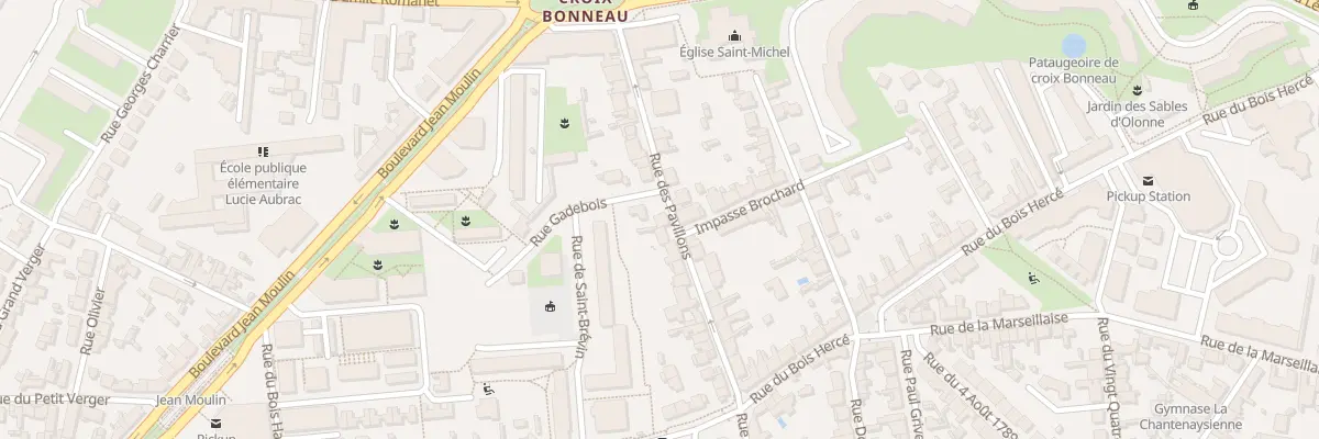 Plan du 113 Rue des Pavillons à Nantes