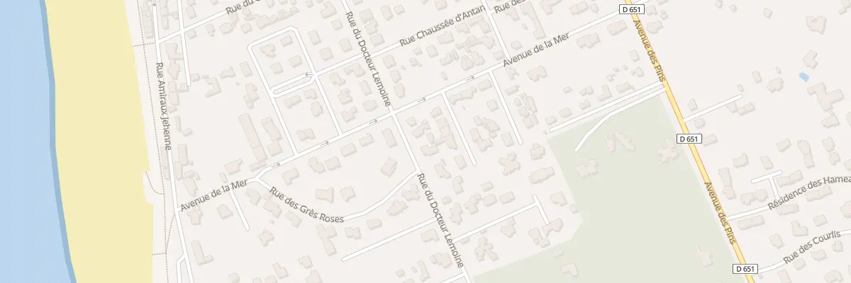 Plan du 19 Rue du Docteur Lemoine à Agon-Coutainville