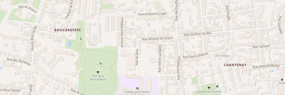 Plan du 9B Rue du Bois à Nantes
