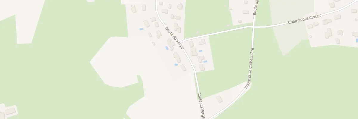 Plan du 33 Rte du Verger à Treillières