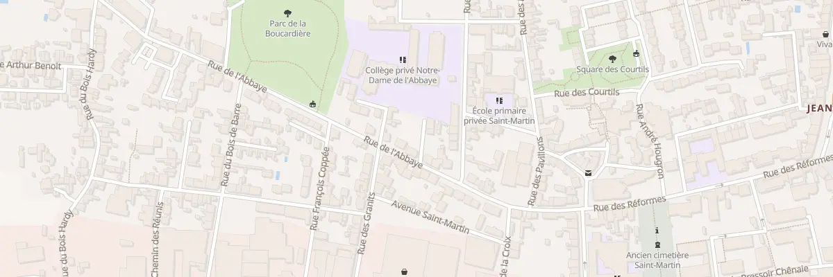 Plan du 34 Rue de l’Abbaye à Nantes