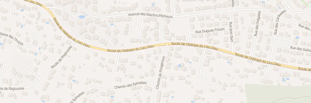 Plan du 57 Rue de l’Abbaye du Lieu Dieu à Jard-sur-Mer
