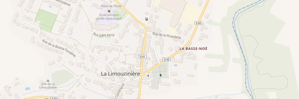 Plan du 16 Rue Félix Davy Desnaurois à La Limouzinière