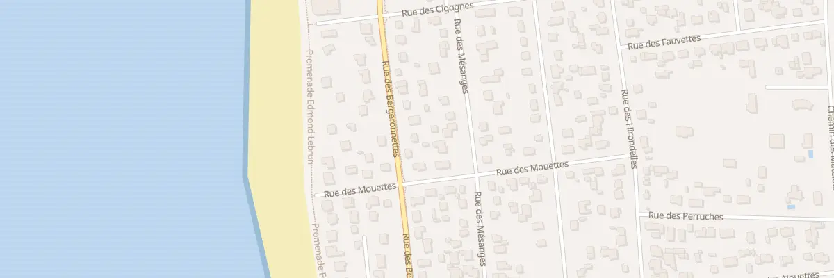 Plan du 17 Rue des Bergeronnettes à Pirou