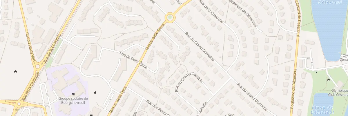 Plan du 35 Rue de Belle Epine à Cesson-Sévigné