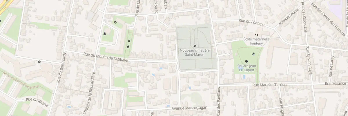Plan du 2T Rue du Moulin de l’Abbaye à Nantes