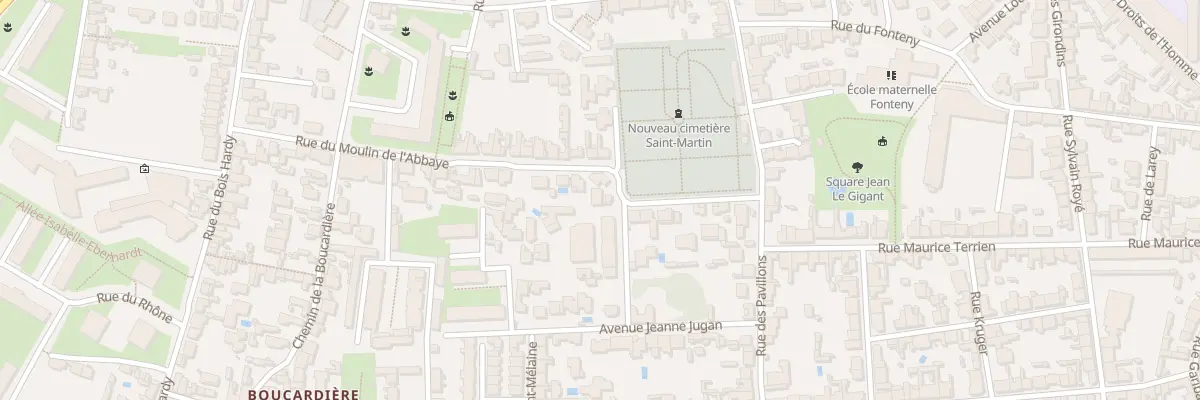 Plan du 15 Rue du Moulin de l’Abbaye à Nantes
