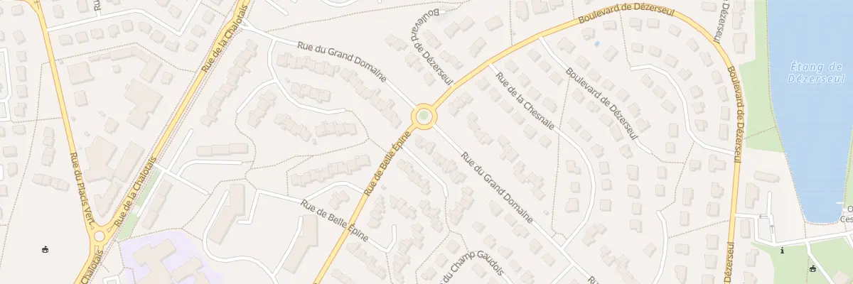 Plan du 3 Rue de Belle Epine à Cesson-Sévigné