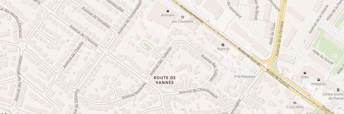 Plan du 25 Av des Tuileries à Saint-Herblain