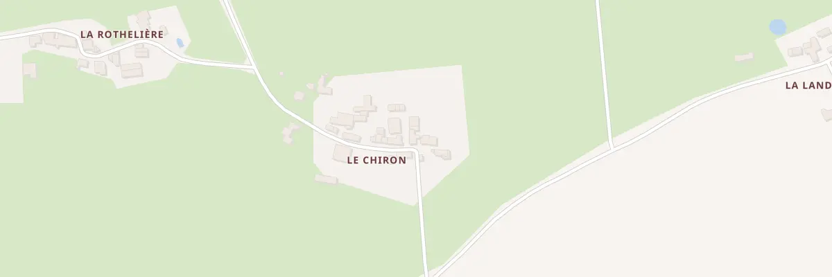 Plan du 17 Le Chiron à Saint-Étienne-du-Bois