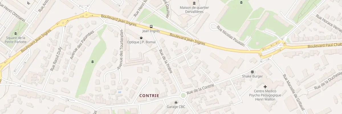 Plan du 14 Rue de la Prière à Nantes