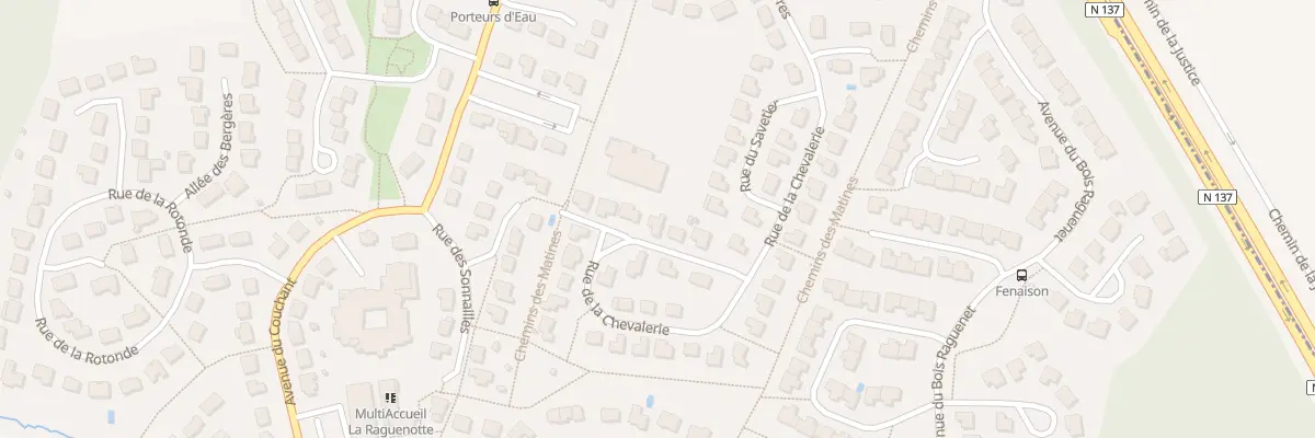 Plan du 51 Rue de la Chevalerie à Orvault