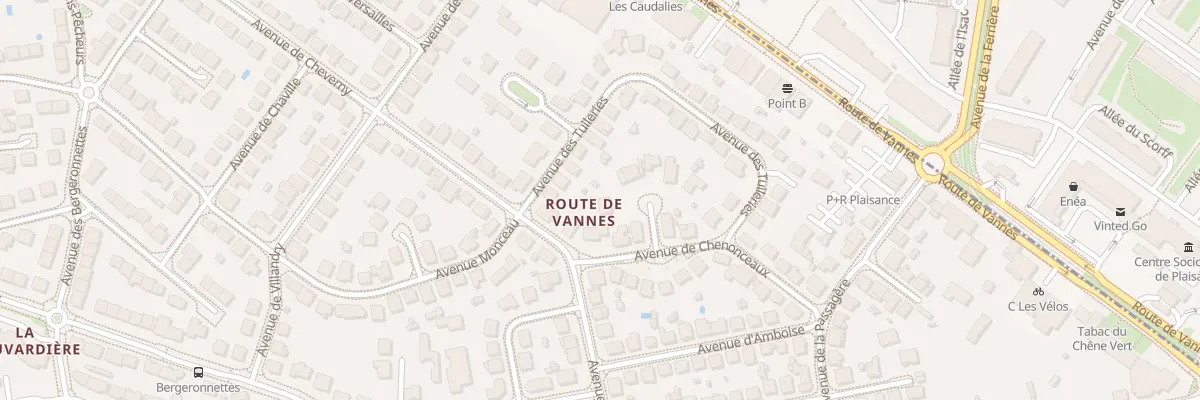 Plan du 7 Av du Cours La Reine à Saint-Herblain