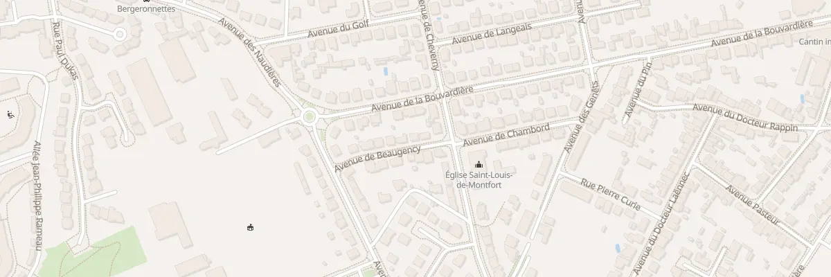 Plan du 6 Av de Beaugency à Saint-Herblain