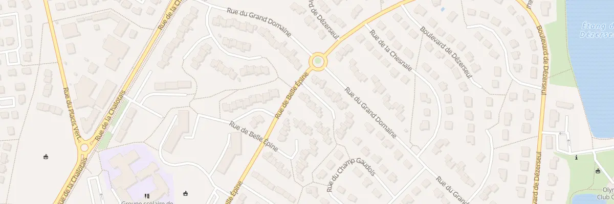 Plan du 49 Rue de Belle Epine à Cesson-Sévigné