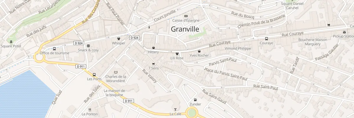 Plan du 4 Rue Charles Guillebot à Granville