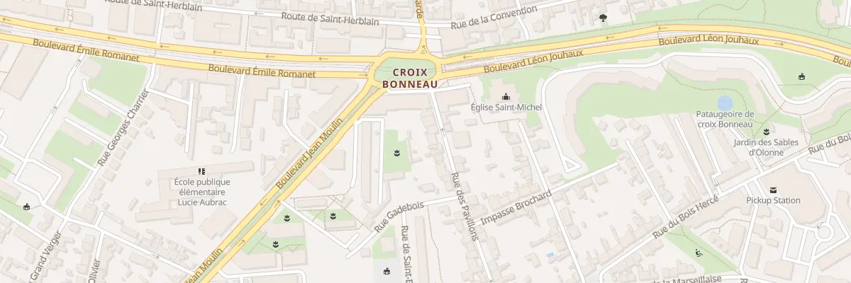 Plan du 123 Rue des Pavillons à Nantes
