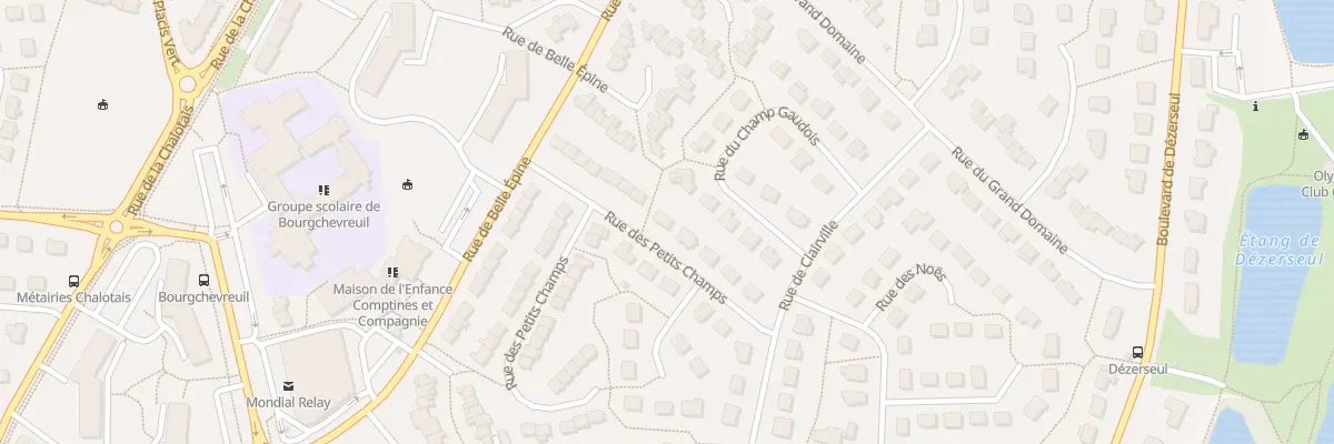 Plan du 15 Rue des Petits Champs à Cesson-Sévigné