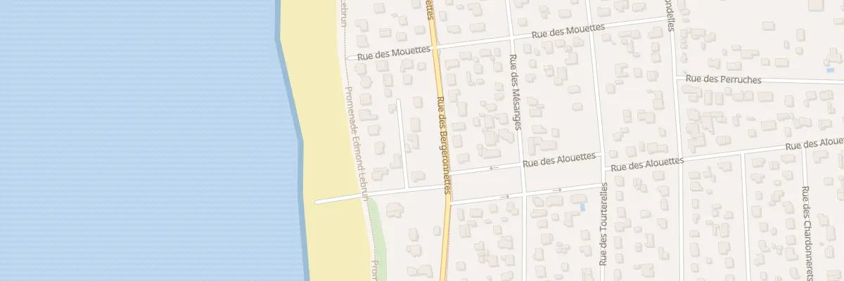 Plan du 28 Rue des Bergeronnettes à Pirou