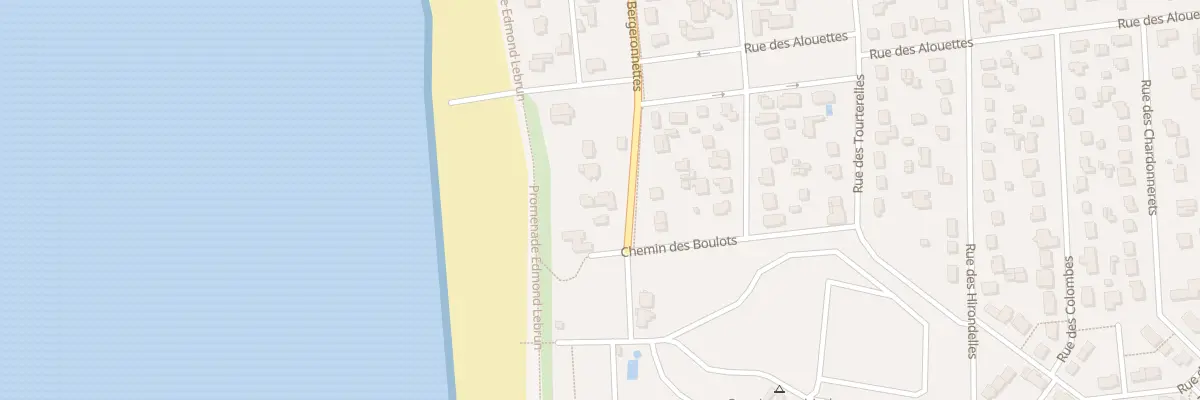 Plan du 42 Rue des Bergeronnettes à Pirou