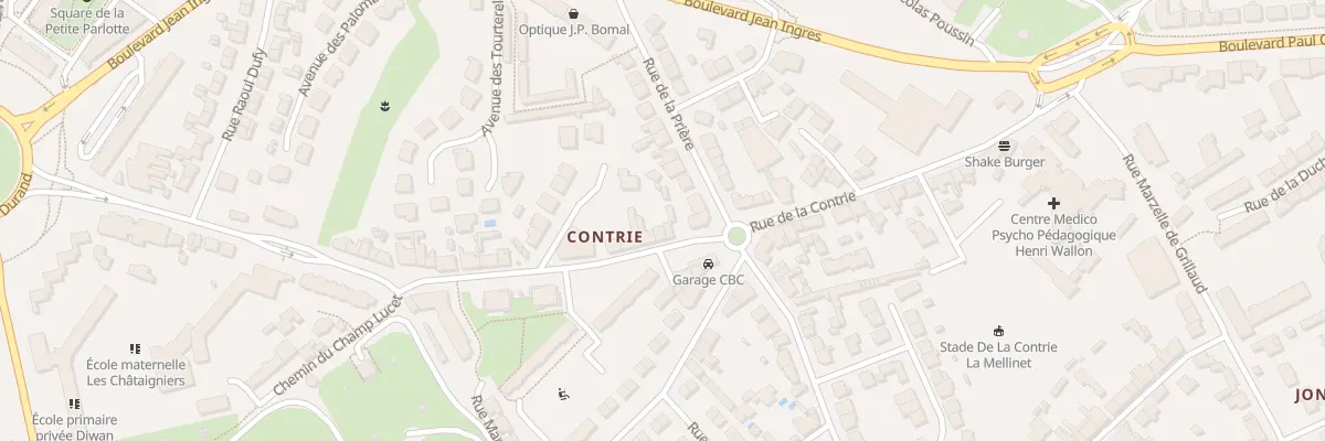 Plan du 50 Rue de la Contrie à Nantes