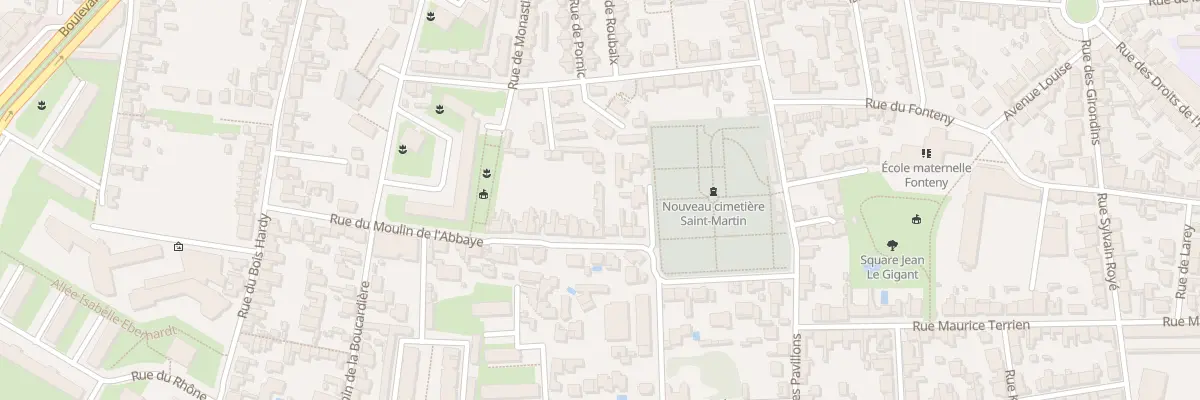 Plan du 8B Rue du Moulin de l’Abbaye à Nantes