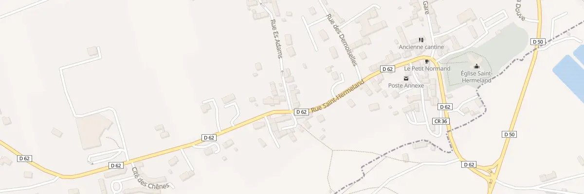 Plan du 4 Rue Es Adams à Sottevast