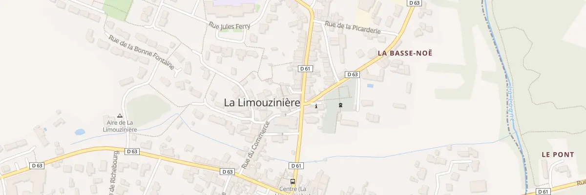 Plan du 13 Rue Félix Davy Desnaurois à La Limouzinière