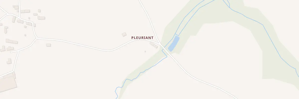 Plan du 3 Pleuriant à Bazouges-la-Pérouse